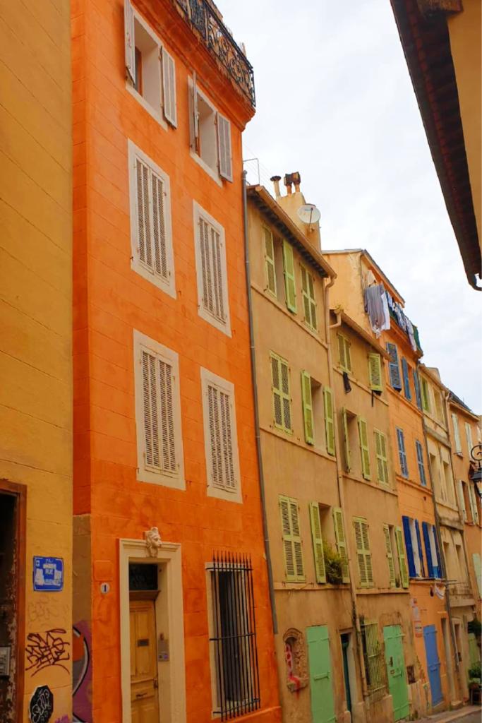 Le Panier - colourful neighbourhood in Marseille, France