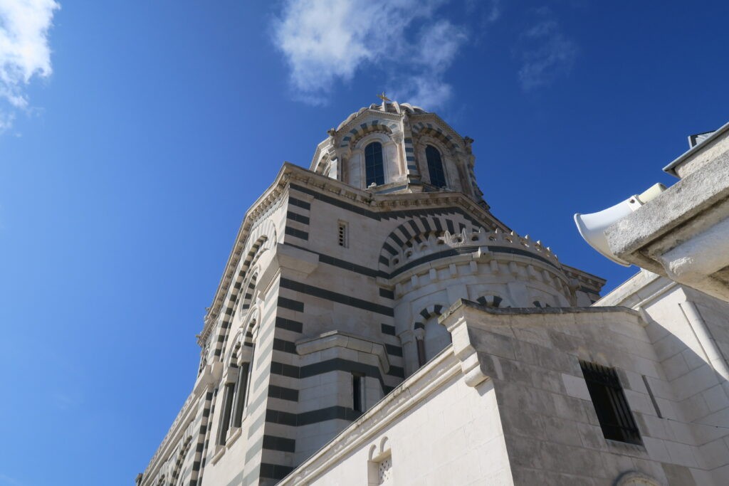 Notre-Dame de la Garde, in sunny Marseille, France