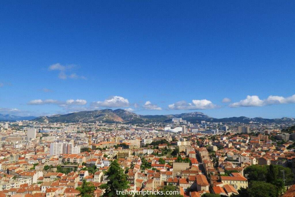 View of Marseille, France