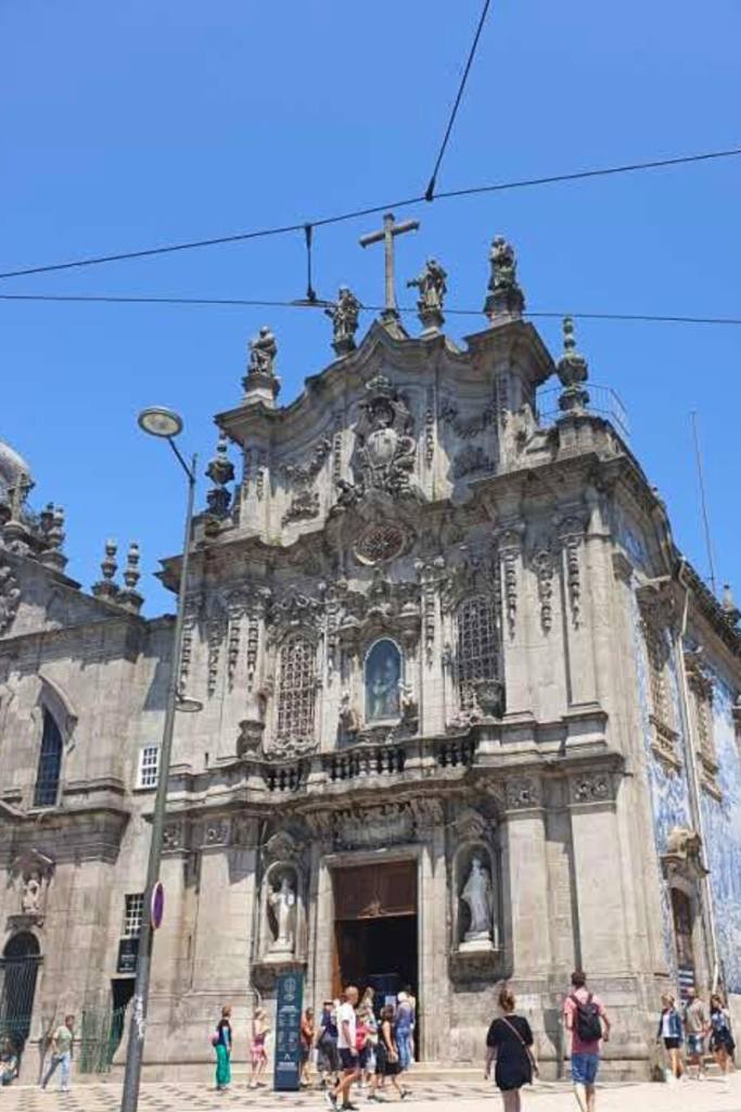 Church in Porto, Portugal, Igreja do Carmo